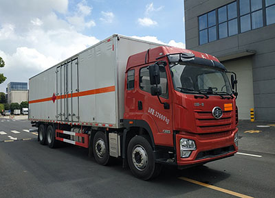 顺风智造牌SFZ5320XRQCAJK6型易燃气体厢式运输车
