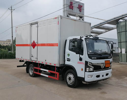 顺风智造牌SFZ5100XRQE6型易燃气体厢式运输车