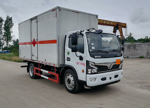 顺风智造牌SFZ5125XRQE6型易燃气体厢式运输车